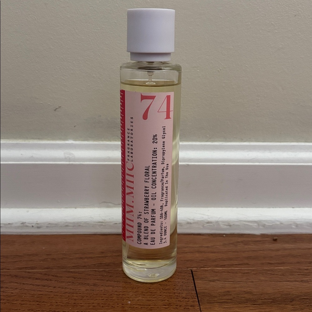 MIIM.MIIC fragrance laboratories Strawberry Floral Eau de Parfum 74